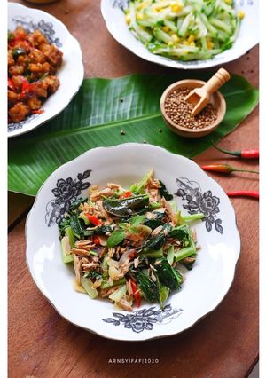 Foto resep Oseng Tongkol Sawi Hijau