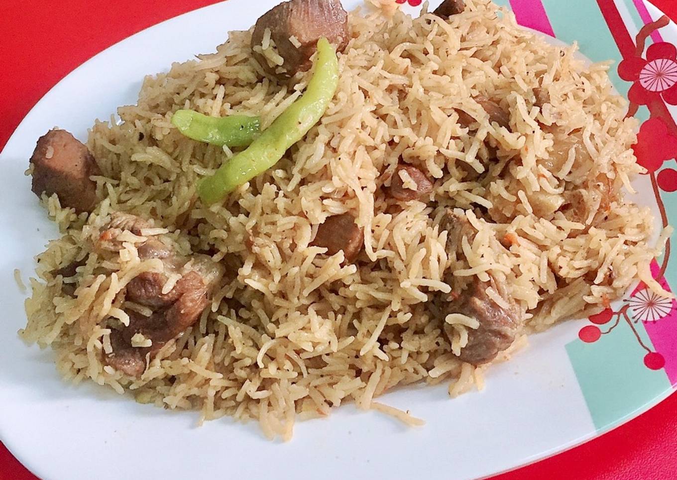 Mutton pulao