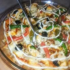 A picture of Pizza Fries#Ramadan Special.