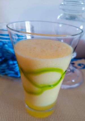 Φωτογραφία της συνταγής Smoothie πεπόνι και ανανάς