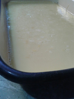 Una foto de Flan casero