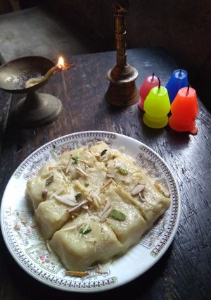 A picture of Instant sandesh.