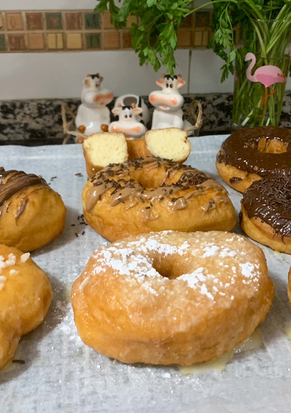 Una foto de Donuts caseros