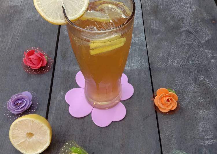 Resep Baru Lemon tea Enak dan Sehat