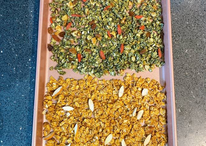 How to Make Homemade Homemade Granola recipe #uwehallslife