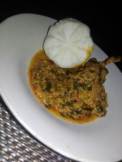 A picture of Agusi soup.
