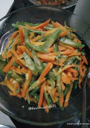 Foto resep Tumis buncis wortel ala catering