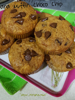 Foto resep Banana Muffin Choco Chip