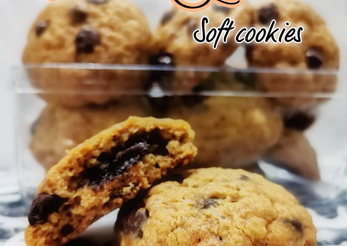 Cara Gampang Menyiapkan Choco lava soft cookies 🍪 Anti Gagal