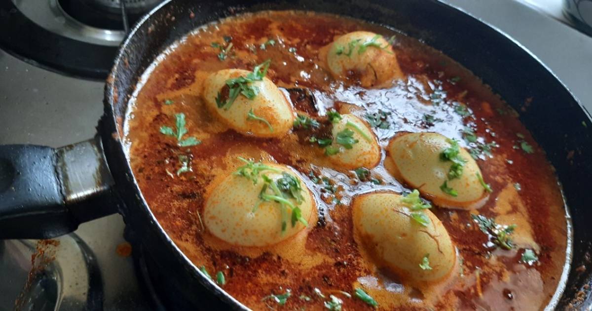 Restaurant style nagpuri Saoji egg masala curry(anda masala) Recipe by