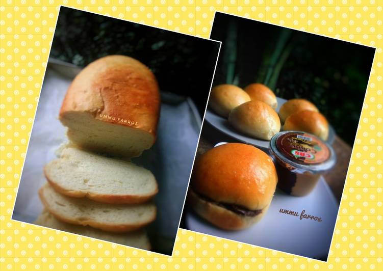 Cara Gampang Menyiapkan Roti tawar lembut tanpa telur, susu dan mentega Anti Gagal