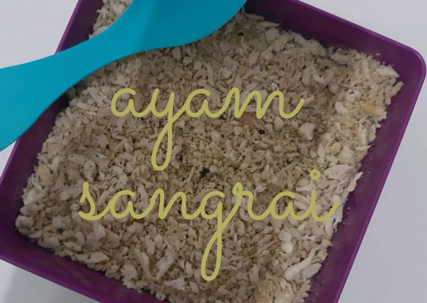 Ayam sangrai kering simpel bumbu racik indofood ayam goreng
