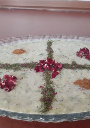 عکسی از دستور خیار ماست