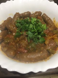صورة لوصفة سجق عربى