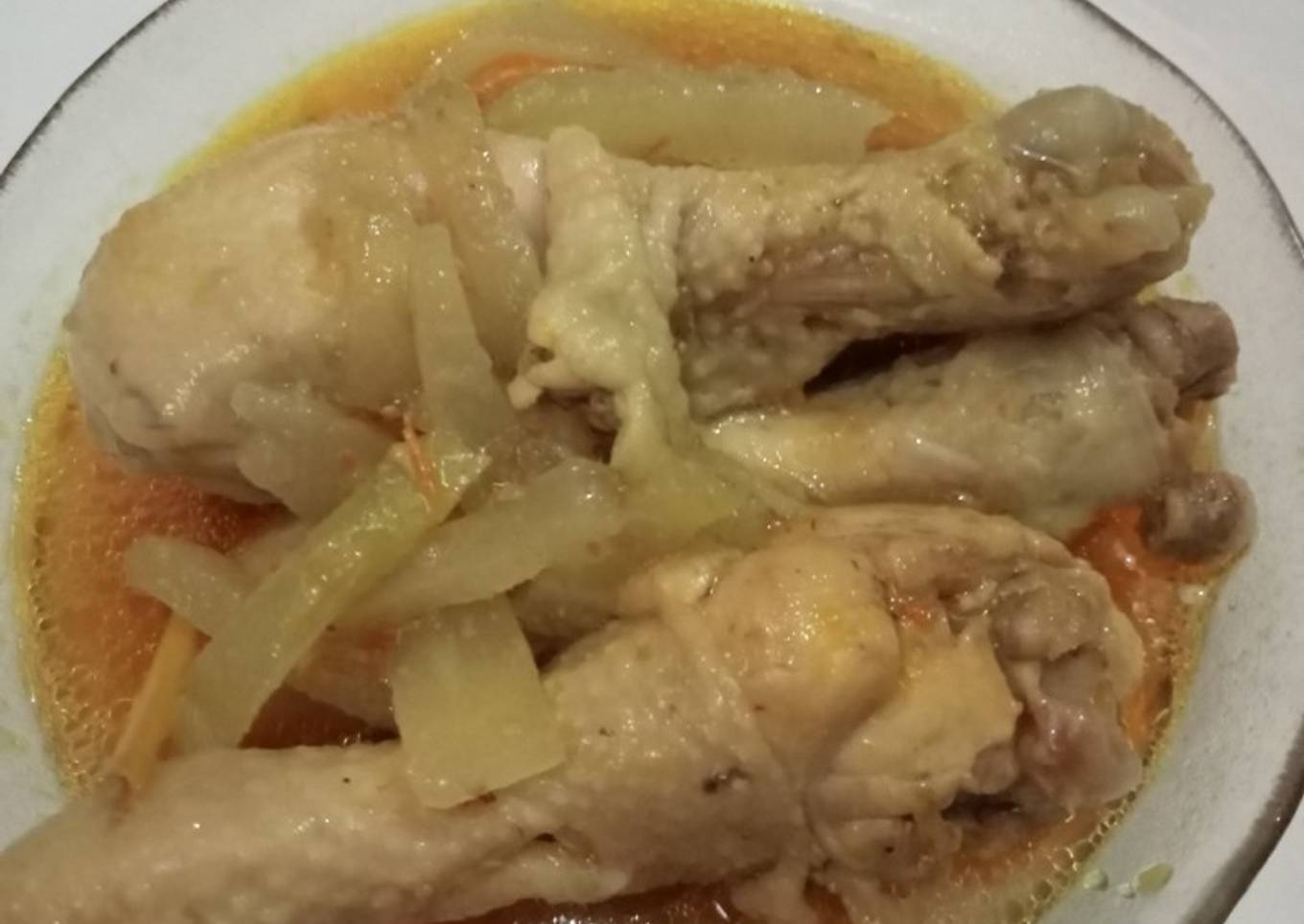 Ayam sayur kuning