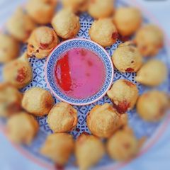 A picture of Spicy Potato balls.