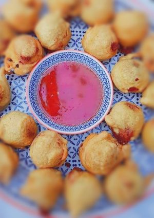 A picture of Spicy Potato balls.
