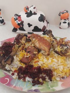 عکسی از دستور ته انداز مرغ