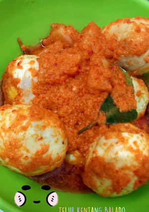 Foto resep Telur Kentang Balado