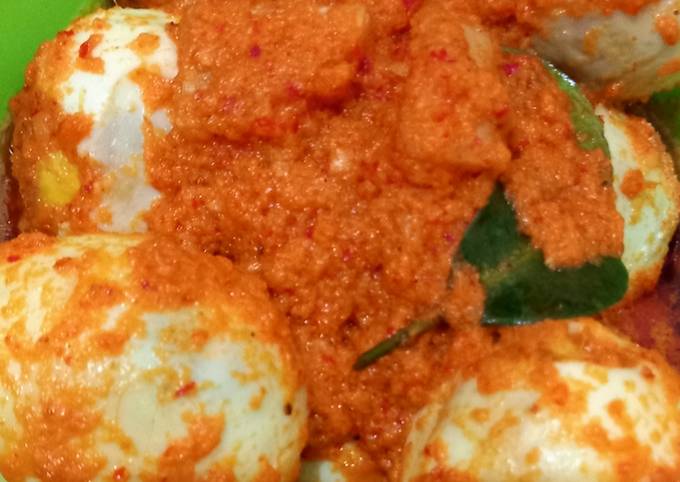 Ini dia! Resep  buat Telur Kentang Balado dijamin sempurna