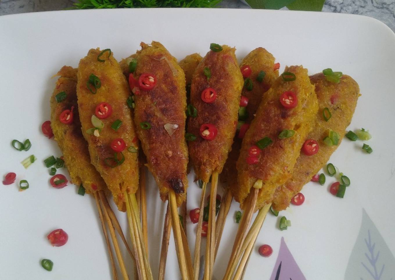 Sate Lilit Ikan Kakap