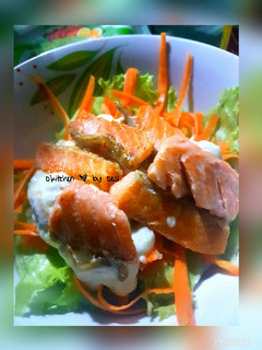 Foto resep Salmon salad dgn cream cheese
