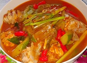 Foto resep Ikan pari masak asam pedas