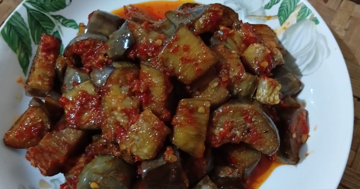 Balado Terong Ungu