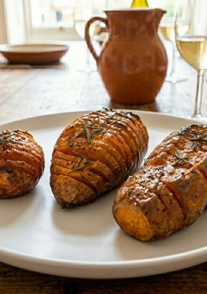 Foto di Patate Hasselback Dolci