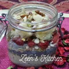 Muesli and Chia Seeds Porridge A picture of Muesli and Chia Seeds Porridge.
