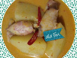 Gulai kentong (kentang sotong)