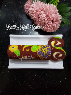 Foto resep Batik Roll Cake