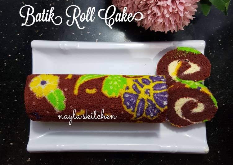 Bumbu Batik Roll Cake | Cara Masak Batik Roll Cake Yang Enak Banget