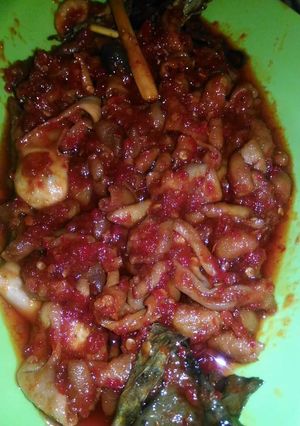 Foto resep Usus merah merona🤩