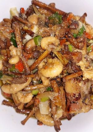 Foto resep Tumis sulur telur ikan