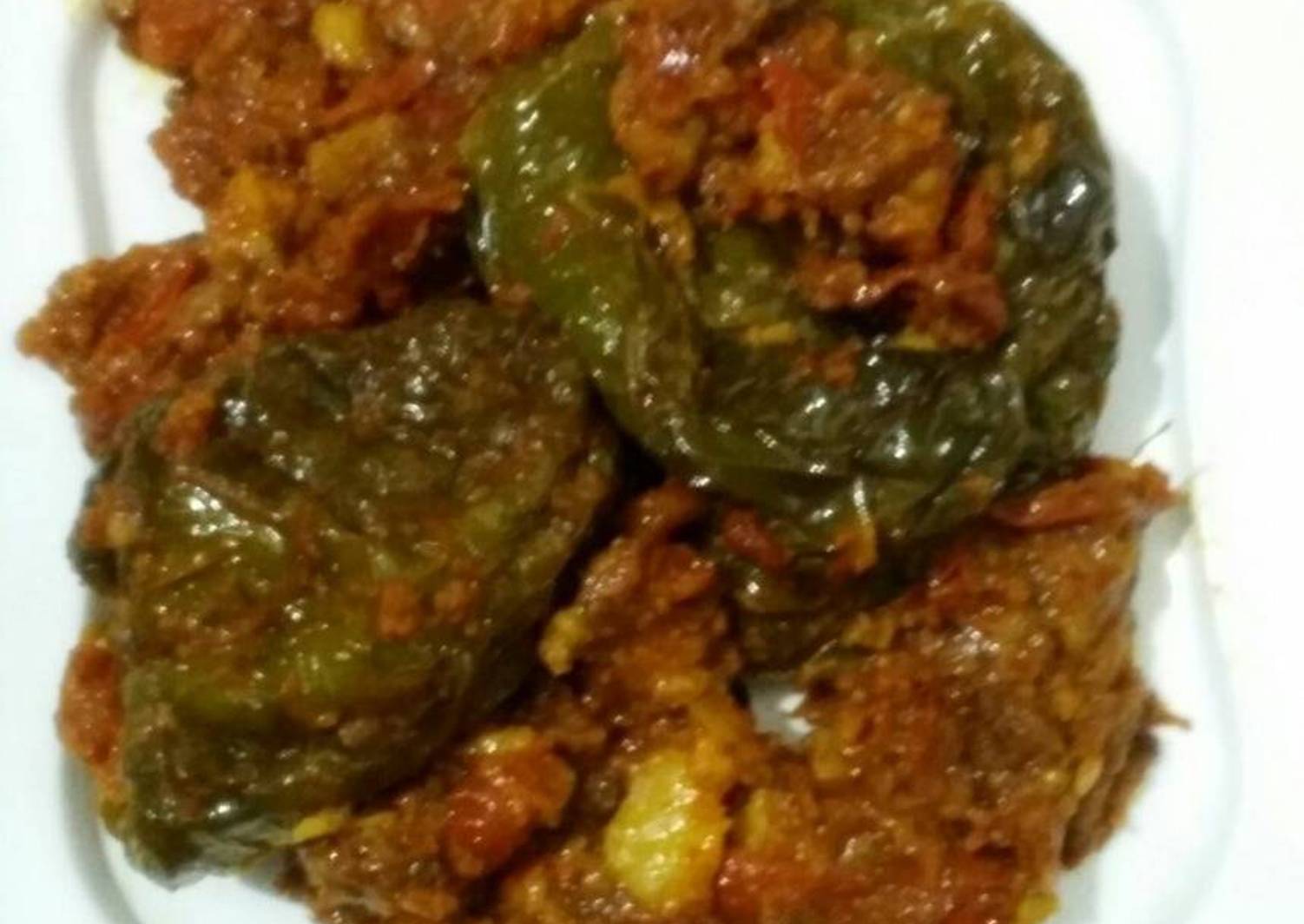 भरवा शिमला मिर्च (Bharva shimla mirch recipe in hindi) रेसिपी बनाने की