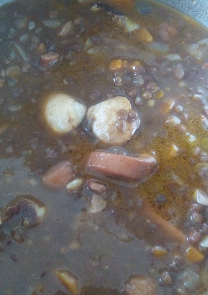 Una foto de Lentejas con pescado en cazuela AMC