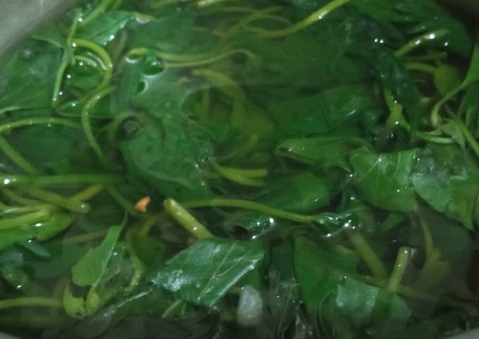 Resep Sayur Bening Lengguk Daun Ubi Oleh Anisa Cookpad