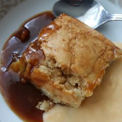 Vickys Self-Saucing Toffee Apple Pudding GF DF EF SF NF A picture of Vickys Self-Saucing Toffee Apple Pudding GF DF EF SF NF.