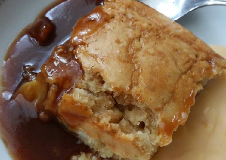 Easiest Way to Make Super Quick Homemade Vickys Self-Saucing Toffee Apple Pudding GF DF EF SF NF