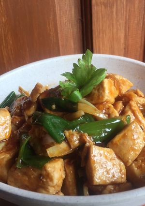 Foto resep Tahu telur saus teriyaki