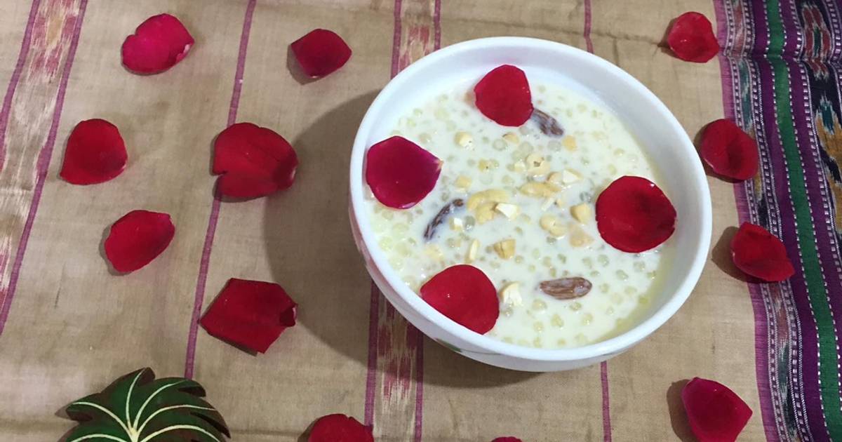 Sabudana Kheer Recipe by Sudipa Gope Cookpad
