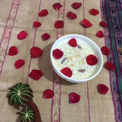 A picture of Sabudana Kheer.