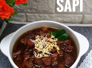 Foto resep Rawon daging Sapi