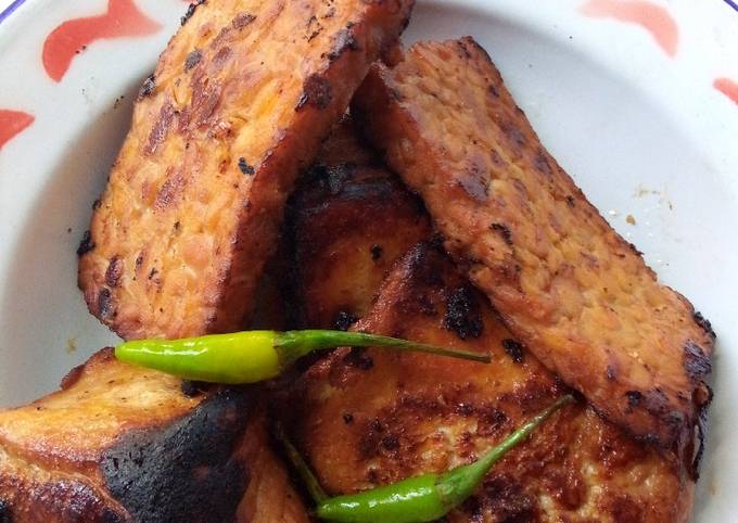 Langkah Mudah untuk Membuat Tahu Tempe bacem legit yang Enak