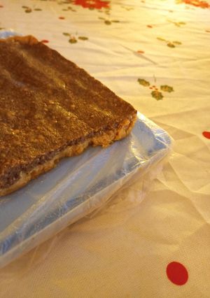 Una foto de Turrón/mantecol vegano