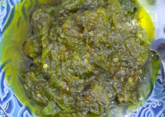 Resep Sambel LomboK Ijo (simple) oleh Mitha Cookpad