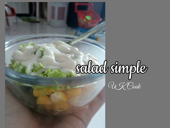 Cara Sederhana Menyiapkan Resep  Salad Simple yang Enak, Enak
