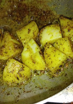 A picture of Masala Aloo.