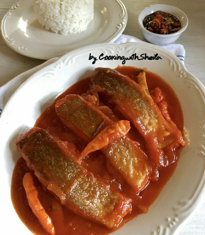 Foto resep Salmon Bumbu Sarden
